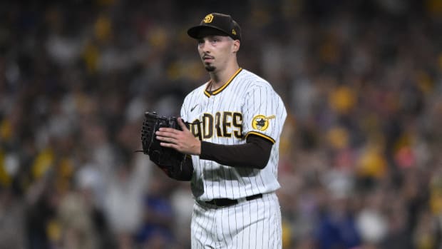 Former San Diego Padres pitcher Blake Snell